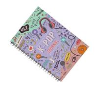 Generisch Notebook for Writing - 50 Sheets Spiral Notebook | Diary and Journal - for University, School, Office, Travel, for Diary, Leading Notes, Meetings and for Girls and Women