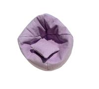 Generisch Novelties Suitable for 17 cm Doll Sofa (with Cushion), Soft Lazy Dollhouse Sofa, Cute Furniture Decoration for Dollhouse Sofa Accessories for Exhibition or (Purple, 10 cm)