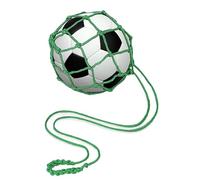 Generisch Nylon and Balloon Net, Unique Holder and Mesh Bag, Individual Storage Rack with Cord for Football, Volleyball, Basketball, Outdoor, Indoor Training Accessories