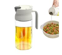 Generisch Oil Dispenser - Oil Dispenser for Kitchens Olive | Olive Oil Bottle with Automatic Cap | Vinegar Dispenser Glass Cross, Glass Cross, Leak-proof Jug for Tabletop Knock Home Restaurant