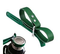 Generisch Oil Filter Wrench - 21/26.5cm | Filter Wrench for Cars and Motorcycles - Adjustable Non-Slip Belt Tool | Alloy PU Leather - DIY Car Repair Hand Tool