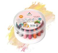 Generisch Oil Pastels, Washable Hand Wars, Easy to Grip Children, Soft Mixable Drawing Aids & Beginners, Wax Chalk, Bright Colours, Great Art Gift for Young People