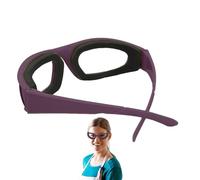 Generisch Onion Glasses - Tear-Free Eye Protection of Onion Glasses | Kitchen Onion Cutting Glasses with Integrated Sponge, Tear-Resistant Eye Protection, Protective Laboratory Glasses Over Glasses