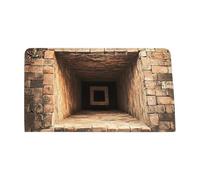 Generisch Optical Illusion 3D Rug, Funny Washable Non-Slip Soft Mat, 3D Floor Rug, Optical Illusion Doormat for Living Room, Kitchen, Entrance, Floor, Home, Farmhouse, Office, Indoor and