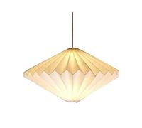 Generisch Origami Paper Lampshade, Nordic Creative, Rectangular with Origami Design, Textured, Modern, Geometric, Paper, H