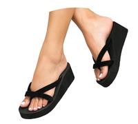 Generisch Orthopaedic Mules, Flip Flops, Peep Toe Slides, Beach House Slippers with Footbed, Bathing Slide, Sandals, Beach Shoes for Indoors and Outdoors
