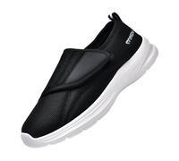 Generisch Orthopaedic Shoes for Seniors, Men Women Diabetic Shoes, Extra, Wide Feet, Breathable, Lightweight, Adjustable, Walking Shoes, Bandage Shoes for Swollen People, a, 8 UK