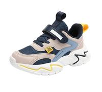 Generisch Orthopaedic Shoes Memory Foam Trainers for Medium and Large Children, Athletic, Sporty, Wide Feet, Gym, Sports Shoes, Hiking, Working, Camping, Jogging Shoes, Trainers, darkblue, 11.5 UK