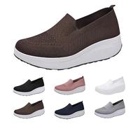 Generisch Orthopaedic Shoes Women's - Width H Mesh Breathable Walking Shoes Elegant and Comfortable Soft Sports Shoes Knitted Trainers Casual Comfort Running Shoes Trainers for Gym Walking & Daily, Z2