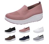 Generisch Orthopaedic Shoes Women's - Width H Mesh Breathable Walking Shoes Elegant and Comfortable Soft Sports Shoes Knitted Trainers Casual Comfort Running Shoes Trainers for Gym Walking & Daily, Z2