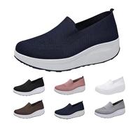 Generisch Orthopaedic Shoes Women's - Width H Mesh Breathable Walking Shoes Elegant and Comfortable Soft Sports Shoes Knitted Trainers Casual Comfort Running Shoes Trainers for Gym Walking & Daily, Z2