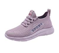 Generisch Orthopaedic Women's Shoes, Summer, Trainers, Women's Lightweight and Comfortable Trainers, Non-Slip, Wear-resistant Summer Shoes, Breathable Sports Shoes, Flat Bottom, Jogging Shoes, Elegant