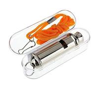 Generisch Outdoor Safety Whistles - Loud , Large Metal Flood | Ultra Resilient Products Penetrating Sound, Reliable in Emergencies Working in Ice Cold Cold Never