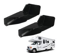 Generisch Outlets - 2-Piece Downpipe Extension | Left and Right Roof Rain Deflector | For Motorhome Outdoor Awning Canopy and Shelter