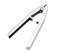 Generisch Oyster Tongs, Zinc Alloy Tongs with Ergonomic Handle, Shell Opener, for Cracking Crab Shellfish, Walnut for Kitchen, Household and Restaurant