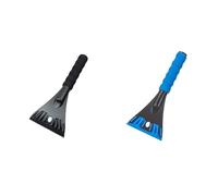 Generisch Pack of 2 Ice Scraper Car, Blue and Black Windscreen Scratcher, Car Scraper for Efficient Removal of Ice and Snow, Winter Accessories, Stable Snow Clever for Clear Vision