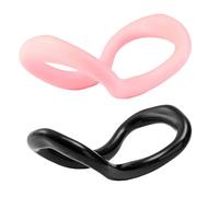 Generisch Pack of 2 Yoga Ring, Pilates Circles, Yoga Massage Ring, Fascia Stretching Ring, Fitness Stretching Ring for Thighs and Calf Massage, Fitness Stretching Ring for Thighs