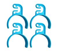 Generisch Pack of 4 Pickleball Ball Holders for Fence & Net, Practical Ball Management Accessories, Ball Clips for Attaching to the Edge of the Pitch for Pickleball Balls, Stable and Handy