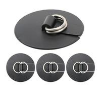 Generisch Paddle Board Rings - Pack of 4 Paddleboard Rings Accessories | Durable Dinghy Hook Patch, Sturdy Boat Accessories for Kayak, Sea Fishing, Deck, Travel, Commuting, Touring