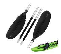 Generisch Paddle for Kayak Ergonomic Kayak Paddle - Two Piece Aluminium Alloy Rowing Tool for River Fishing Teenagers Adults Sea Sports Boat Training Touring