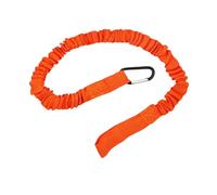 Generisch Paddle Lead, Stretchy, 1.5 m, Kayak Paddle Strap with Carabiner Hook, Reflective Safety Belt for Paddleboard, Canoe, Camping, Hiking, Fishing, Outdoor