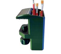 Generisch Painting Pen Holder for Desk Side | Lightweight Craft Storage Rack - Table Edge Pen Holder - For Artists, Enthusiasts, Friends, Children, for Home, Indoor and Outdoor Use