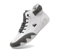 Generisch Pair of Men's Spring Summer Non-Slip Hiking Shoes Fashion Lightweight Shoes for Medium Elderly People, gray, 36 EU Weit