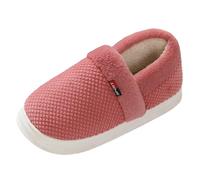 Generisch Pair Shoes Thick Sole Home Textile with Heel Women's Slippers 2025 Slippers Women's Warm Christmas Felt Slippers, Red (watermelon red), 5 UK