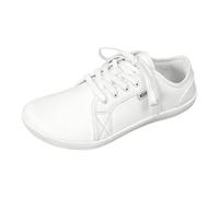 Generisch Pair Style Men's Women's Shoes with Plain Strap Large Barefoot Shoes with Wide Slats Sporty Casual Shoes for Everyday Use, White, 7 UK