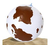 Generisch Palla Da Spiaggia- 12 x 11 x 2 cm Gioco Estivo Divertente Con Design A Stampa Di | Palloni Gonfiabili Per Bambini | Interattivo Per Compleanno Attività All'Aperto Piscina Giochi Giardino