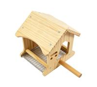 Generisch Parakeet Nesting Box, Natural Wooden Hatching Decoration, Nesting Box for Cockatiels, for Canaries, Indoors, Outdoors, Garden, Aviary, Home, Aviary, Home, Canary