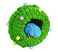 Generisch Parrot Bed, Round Warm Winter Breeding Cave - Cockatiel Bed, for Parakeets, Cockatiels, Canaries, Hamsters and Other Small Animals for the Cage at Home and for Pet Shops