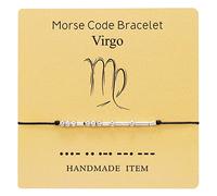 Generisch Password Constellation Bracelet Alphanumeric Couple Bracelet Wedding Party Valentine's Day Anniversary Souvenir Birthday Gift for Girlfriend Flat Wristwatches Men, Einheitsgröße, Copper +