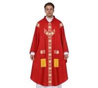 Generisch Pastor Men's Garbes with Ribbon Catholic Measuring Gown