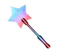 Generisch Payment Stick - Contactless Card Holder | 14 Inch Bank Card Extension | 3D Printed Star Payment Holder, Convenient for Driving and Storing, Ideal for Women and Children, multicoloured, B