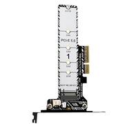 Generisch PCIe 5.0 M.2 Expansion Card, Adapter Board High Speed Converter | Aluminum Heatsink Memory Interface Controller for Desktop Workstation Systems