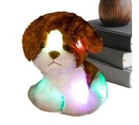 Generisch Peluche Illuminato a LED - 9.84 pin Cuscino Soffice E Accogliente - Cucciolo Brilliant Animale Di Peluche, per Car Camera da Bambini Ragazzi Compleanni Halloween Ring Raziamento Matrimonio