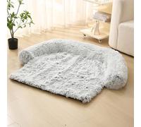 Generisch Pelzbarn Beds Dog Sofa Original Pelzbarn Calming Bed Removable and Washable Suitable for All Types of Cats and Dogs (Grau, XXS)