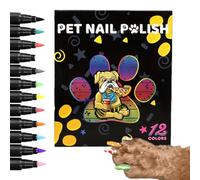 Generisch - Pen - 10 ml Nail for Dogs and Cats, Safe, Manicure Set, Quick Drying Drawing Tool | Grooming for Rabbits, Small Animals, Home Salon, Egg