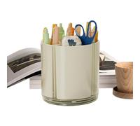 Generisch Pen Holders Desk - 360 Degree Rotating Multi-Compartment, Makeup Brush Holder Desk Organiser, for Home Classroom Dorm Stationery Supplies Makeup Brush Marker Organization