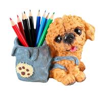 Generisch Pen Storage Holder - Dog Shaped Stationery Stand | Pen for Desk | For Girls, Children, School, Home, Living Room, Children's Room