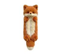Generisch Pencil Case for Girls, Soft Zip Storage Space - School Pencil Case Large Capacity - For Stationery Marker Ruler Pen Home Classroom University Dorm Travel, brown, Siehe Beschreibung, See
