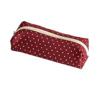 Generisch Pencil Case for Kids Cartoon Dots Bag with Lots of Storage Space | Kawaii Pencil Case for Students Children School Work Nursery Preschool Stationery Home Outdoor Pens