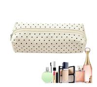 Generisch Pencil Case for Kids Cartoon Dots Bag with Lots of Storage Space | Pen and Cosmetic Bag for Students Children School Work Nursery Preschool Stationery Home Outdoor Pens