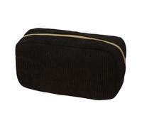 Generisch Pencil Case - Pencil Case with Large Capacity and Zip, Large Corduroy, Cute for Children, Large Storage Box Organiser, Organiser Makeup, black, see description, See description