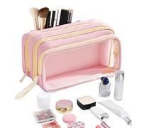 Generisch Pencil Kit - Organised Spacious Case | Styal Bag for School | Stationery Accessories for Children, Teenagers, Students, Pink, see description, See description