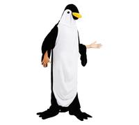 Generisch Penguin Onesie for Men - Plush Pyjamas Jumpsuit, Portable Pyjama Costume Adults, Soft Sleepwear Bodysuit Costumes Animal Pyjamas | Multipurpose Outdoor Indoor Utility