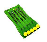 Generisch Perch Hook Fishing Carp Mounting Set, Metal Hook with Floating Ball, Ready Tied Solution with Stable Effect, 16 x 5 x 1 cm Fishing Items, Effective Solution for Lake and Pond, multicoloured