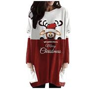 Generisch Personality Printed Round Neck Strapless Long Sleeve Retro Sling T-Shirt Jacket Winter Fashion Casual Jacket Love Compatible with Power Sexy, red, L