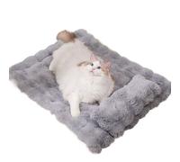 Generisch Pet Bed Washable Non-Slip with Removable Cushion - Cat Sleeping Mat Dog Bed for Puppies Kittens Small Medium Large Floor Couch Transport Box Winter Indoor House Flat